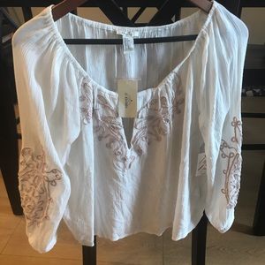 NWT F21 Cropped Woven Top